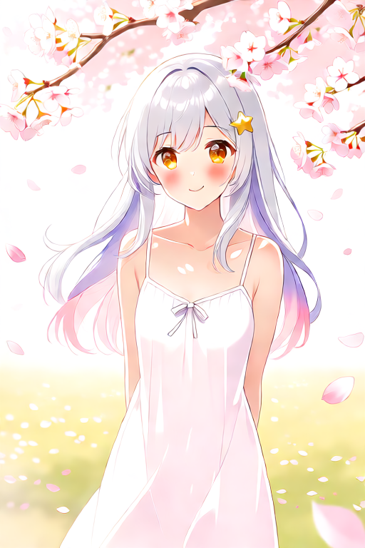 樱花树下